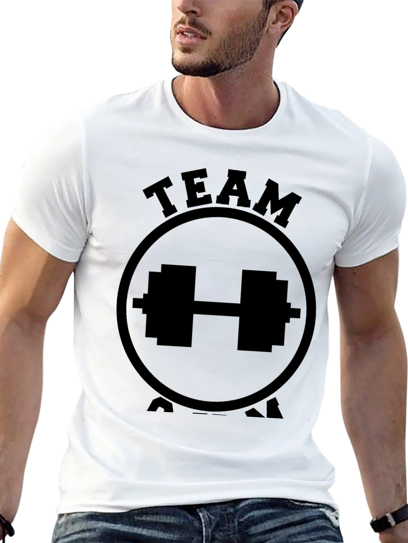Team Alpha Gym T-Shirt: Black Fitness Apparel