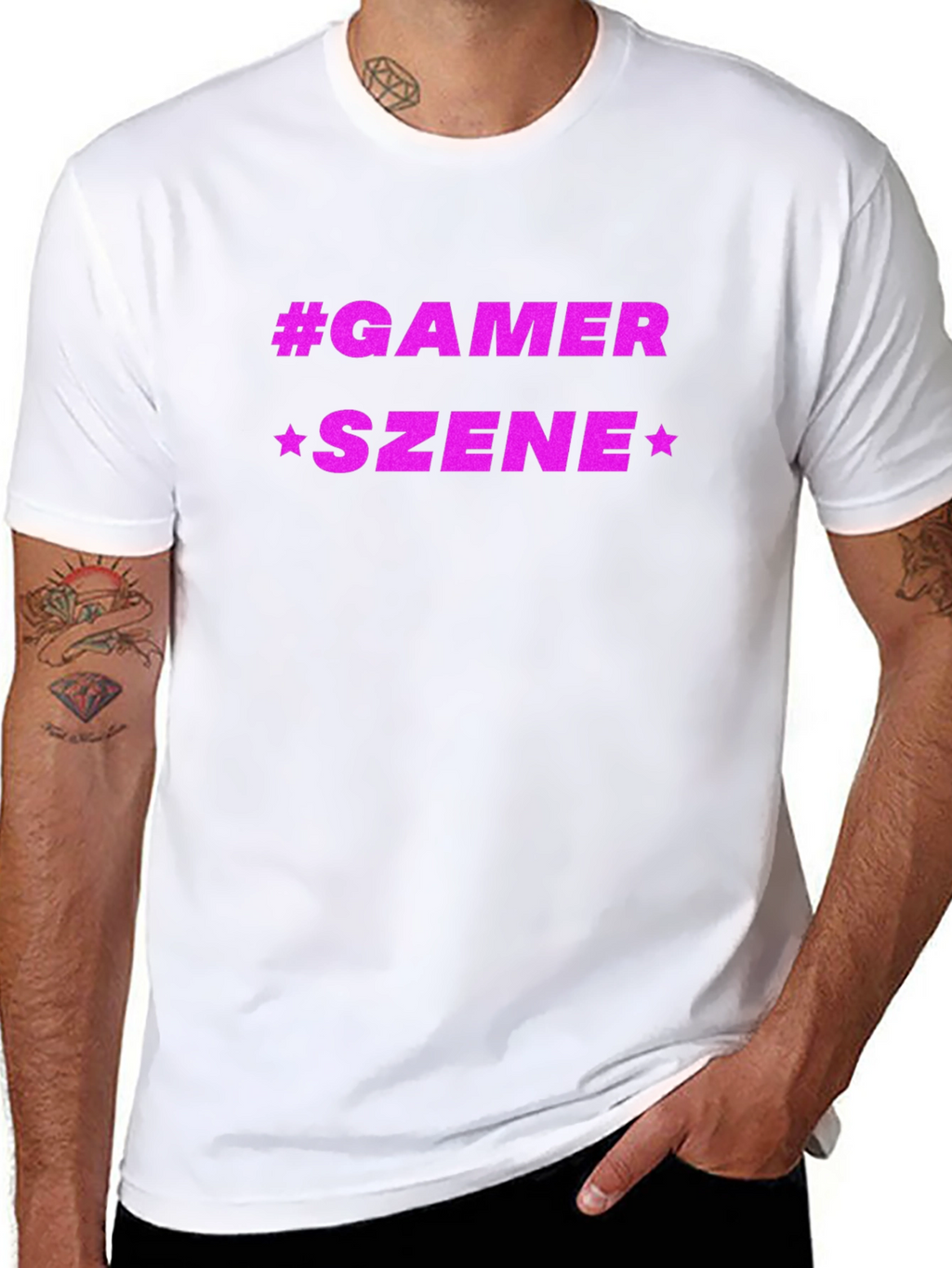 Gamer Szene Black Tee