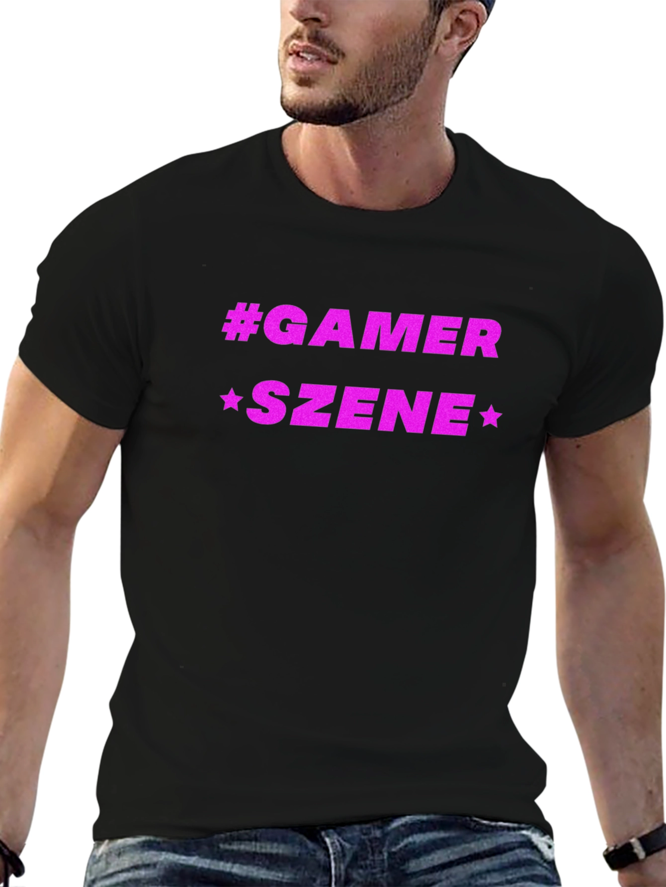 Gamer Szene Black Tee