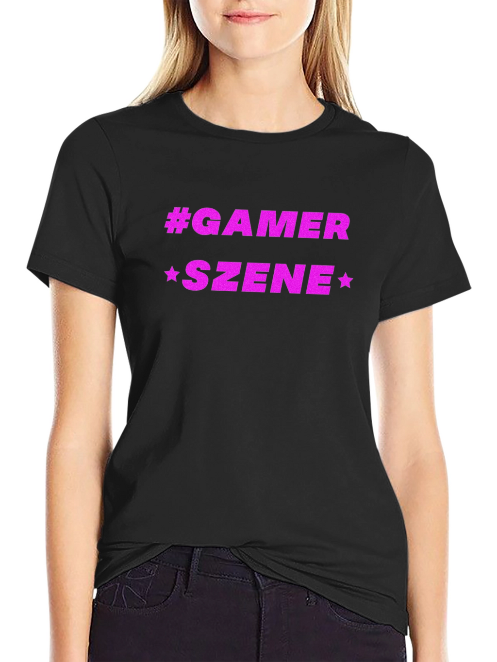 Gamer Szene Black Tee