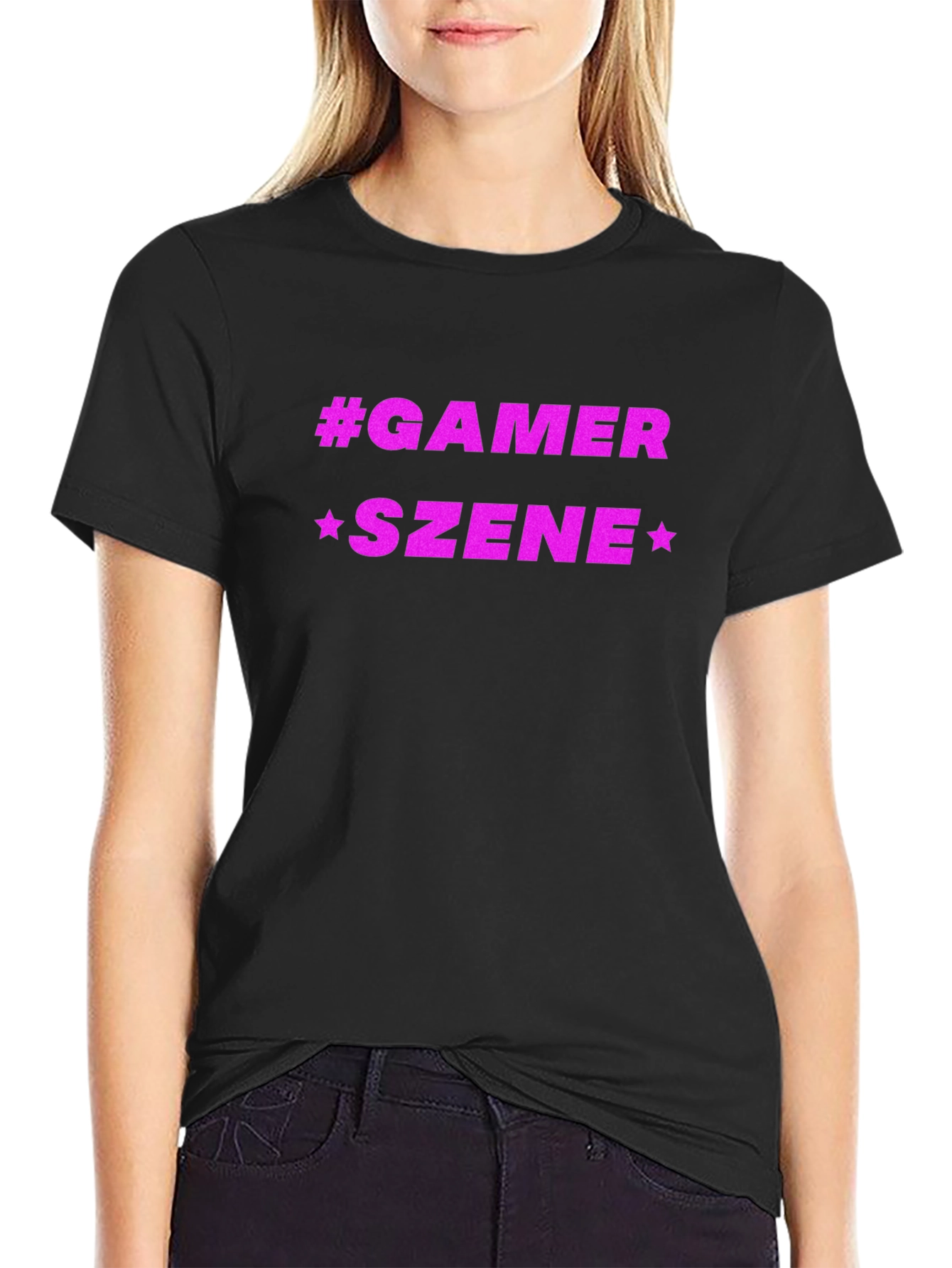 Gamer Szene Black Tee