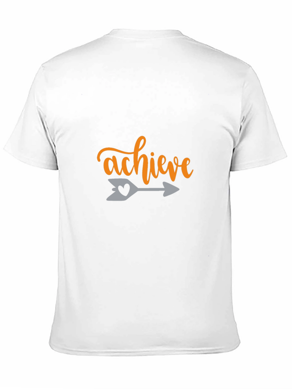 Achieve Graphic Tee - Black Cotton Blend Shirt