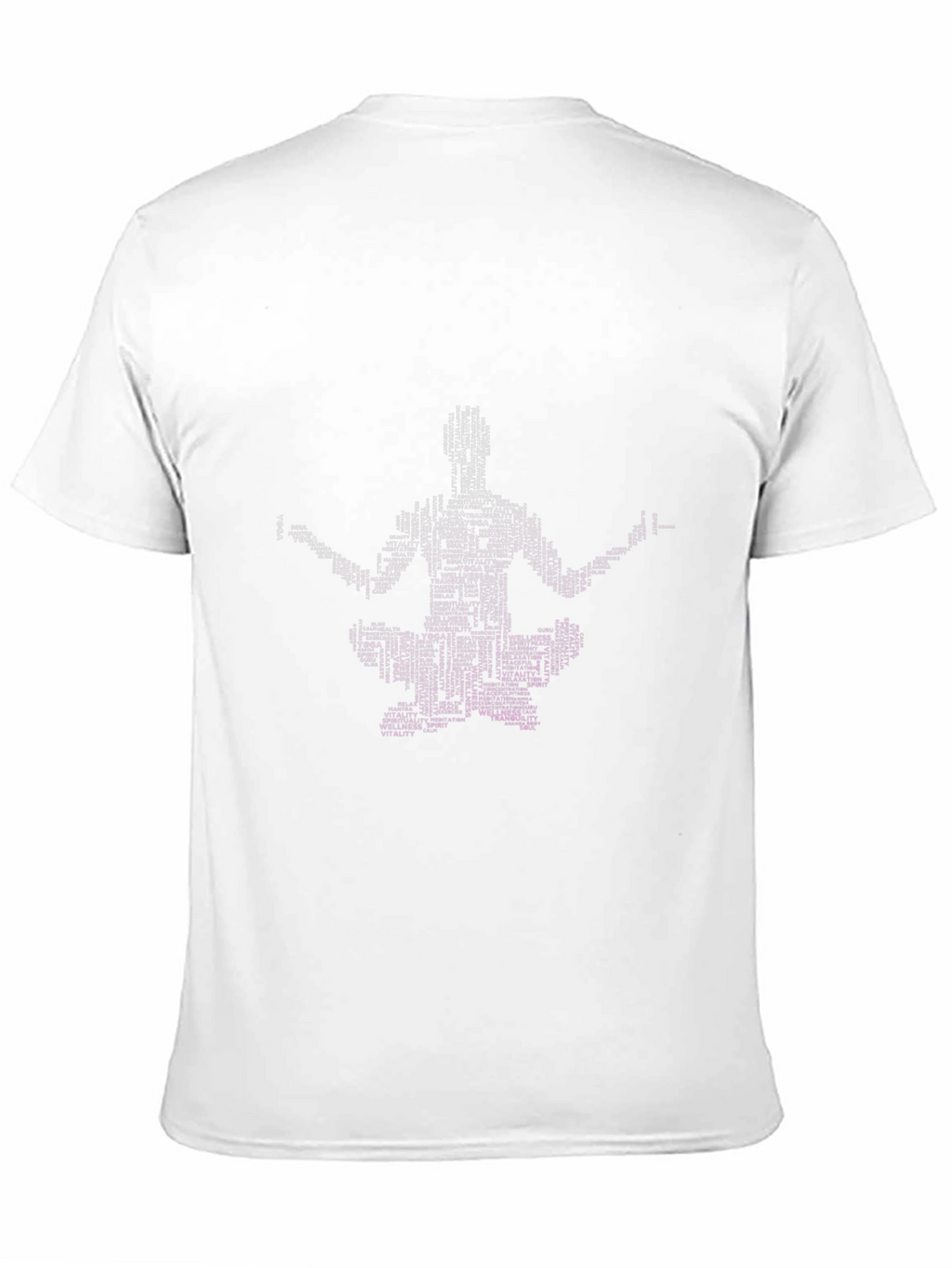 Yoga Word Art T-Shirt - Spiritual Wellness Tee