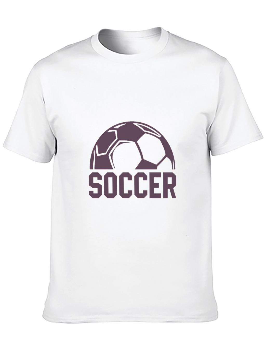 Soccer Ball Graphic T-Shirt - Black