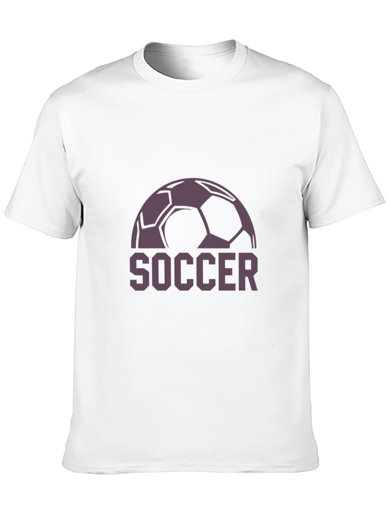 Soccer Ball Graphic T-Shirt - Black