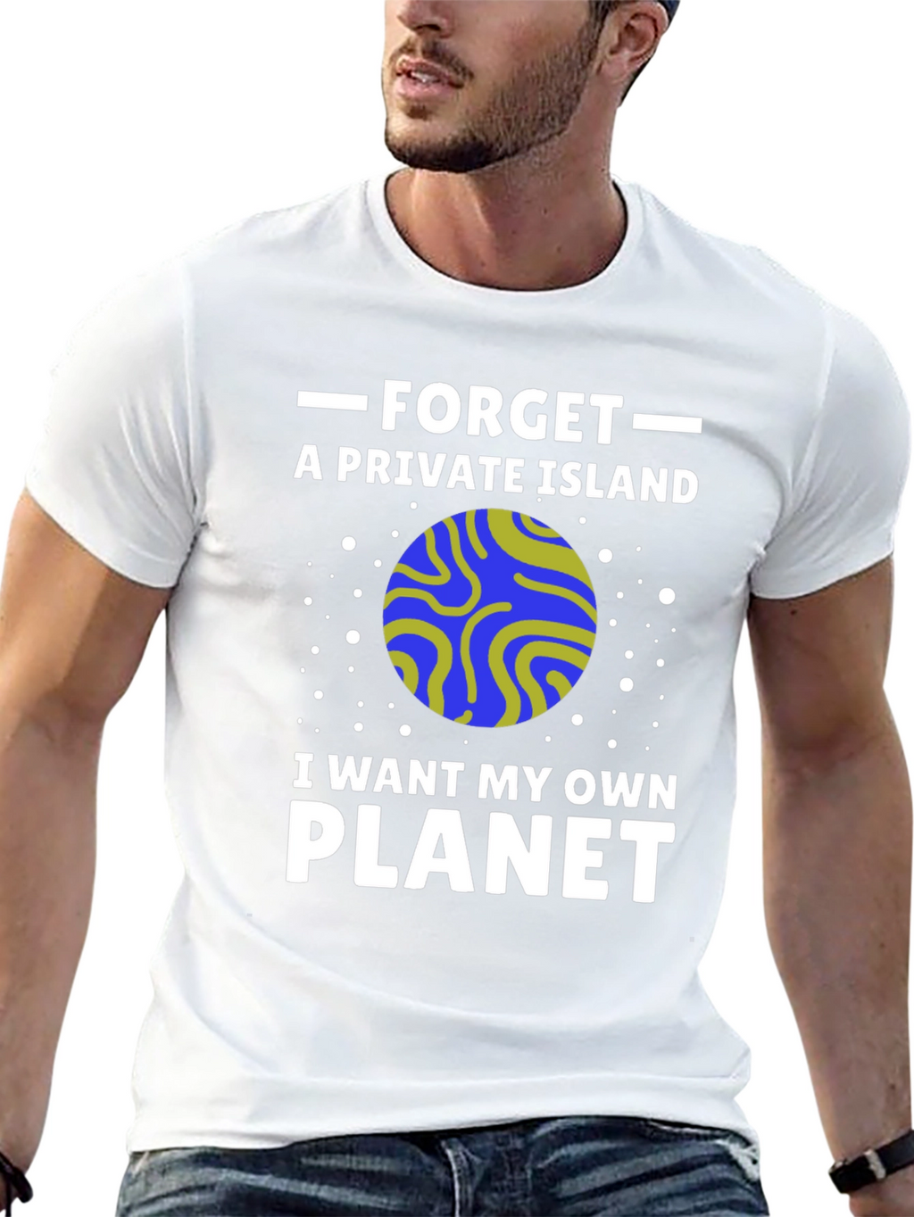 Own Planet T-Shirt - Funny Space Graphic Tee