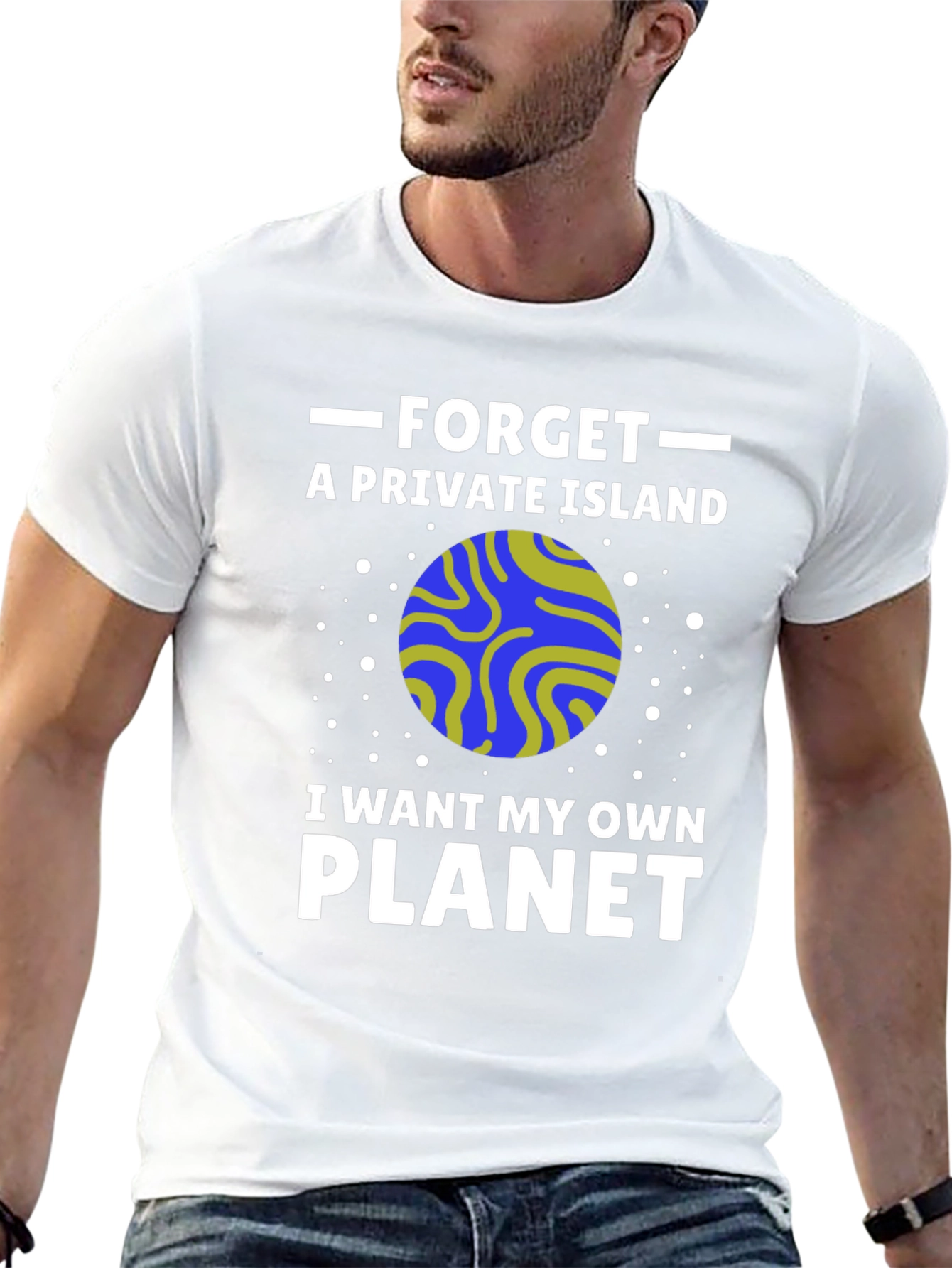 Own Planet T-Shirt - Funny Space Graphic Tee