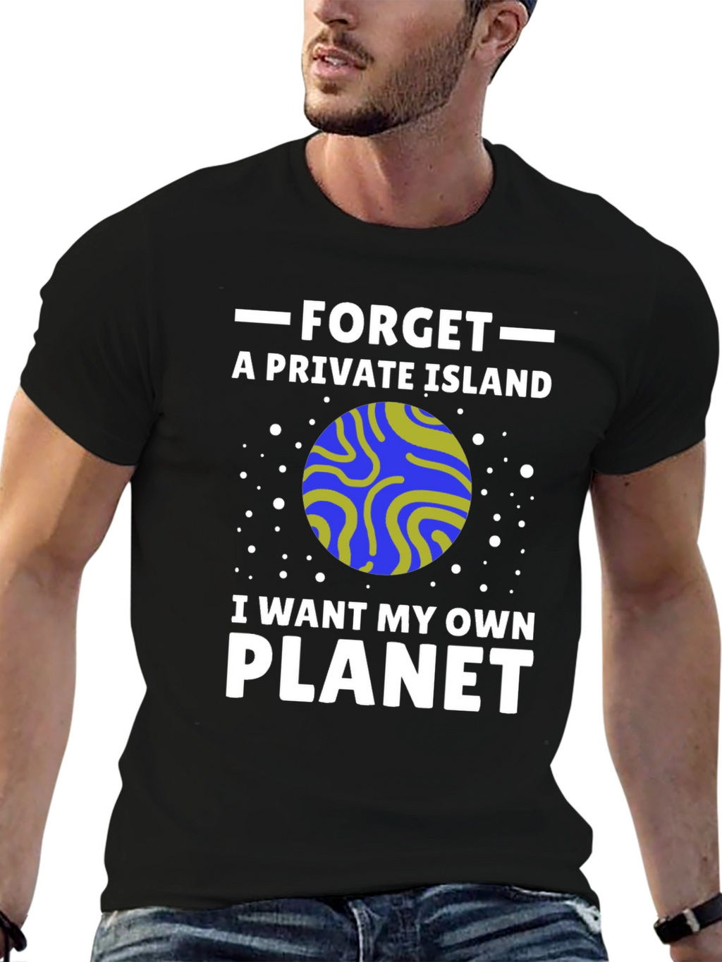 Own Planet T-Shirt - Funny Space Graphic Tee