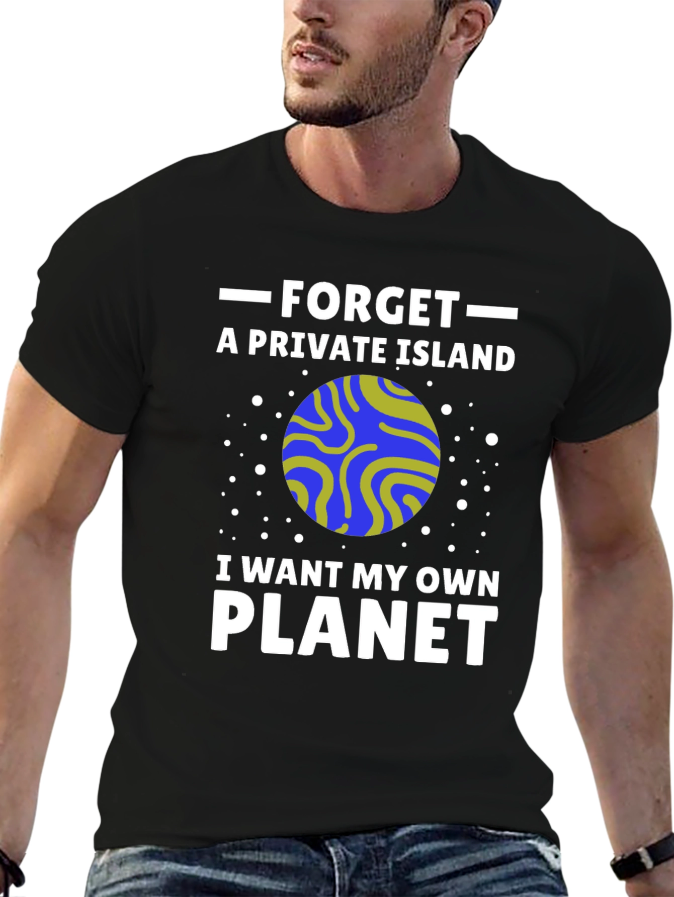Own Planet T-Shirt - Funny Space Graphic Tee