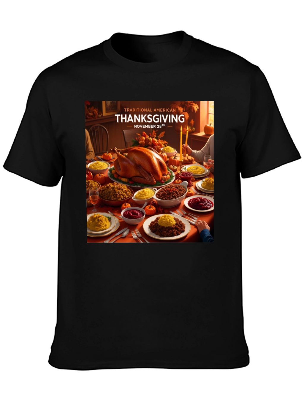 Thanksgiving Feast T-Shirt - November 28th