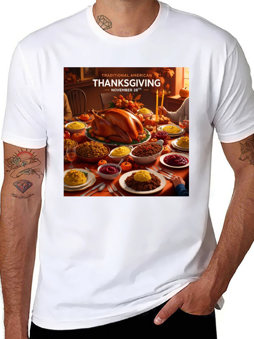 Thanksgiving Feast T-Shirt - November 28th
