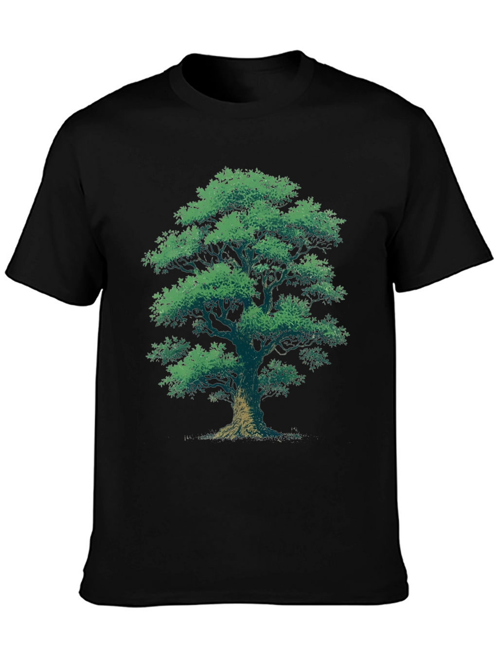 Pixel Art Tree T-Shirt - Nature Lovers Tee