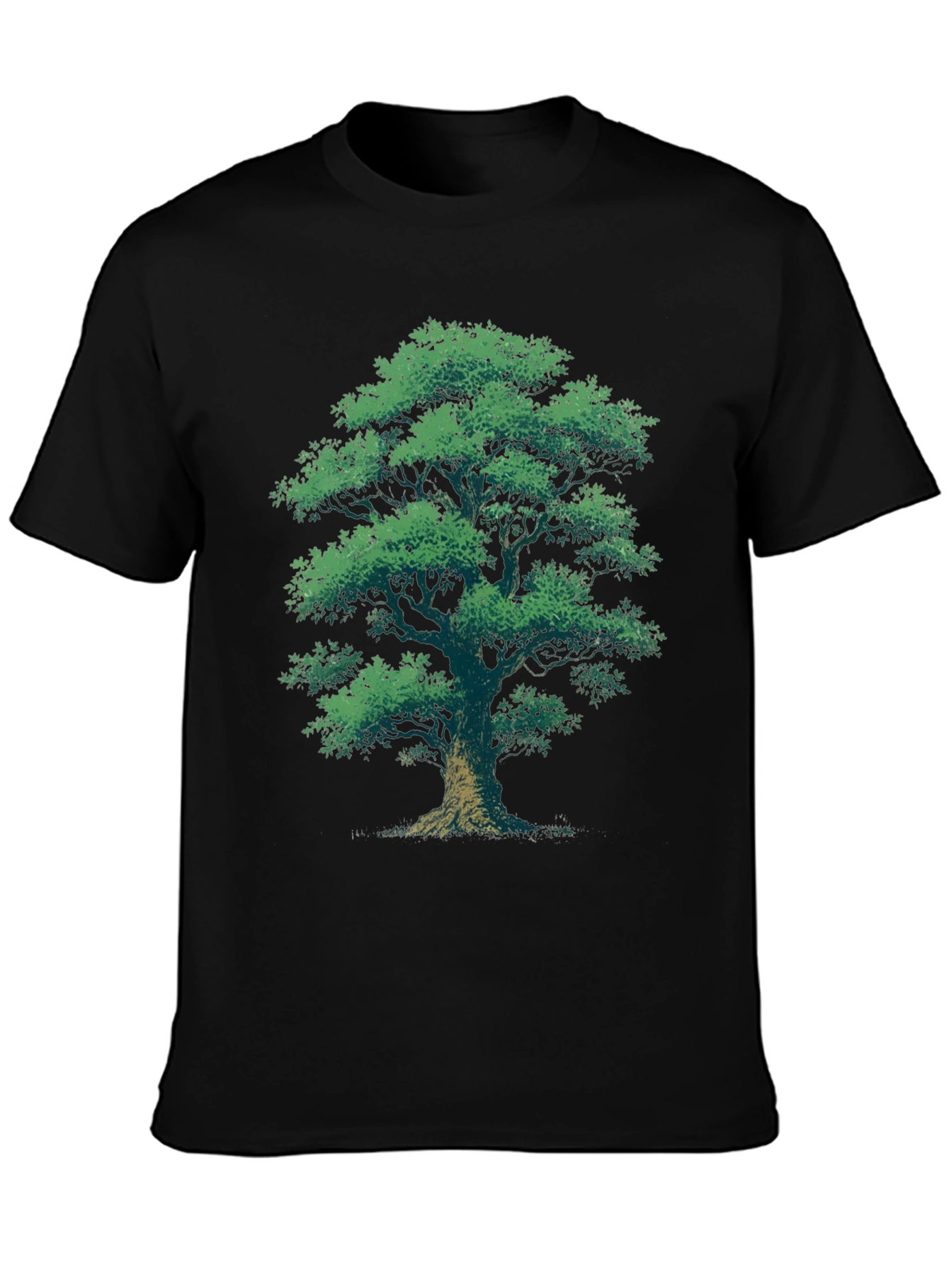 Pixel Art Tree T-Shirt - Nature Lovers Tee