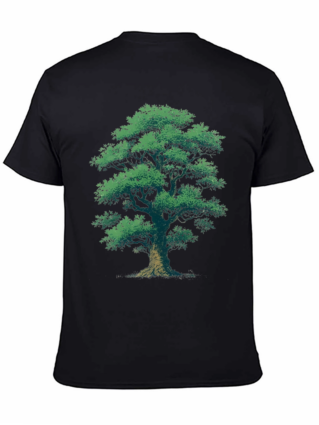 Pixel Art Tree T-Shirt - Nature Lovers Tee