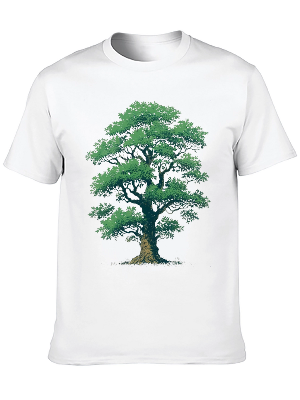 Pixel Art Tree T-Shirt - Nature Lovers Tee
