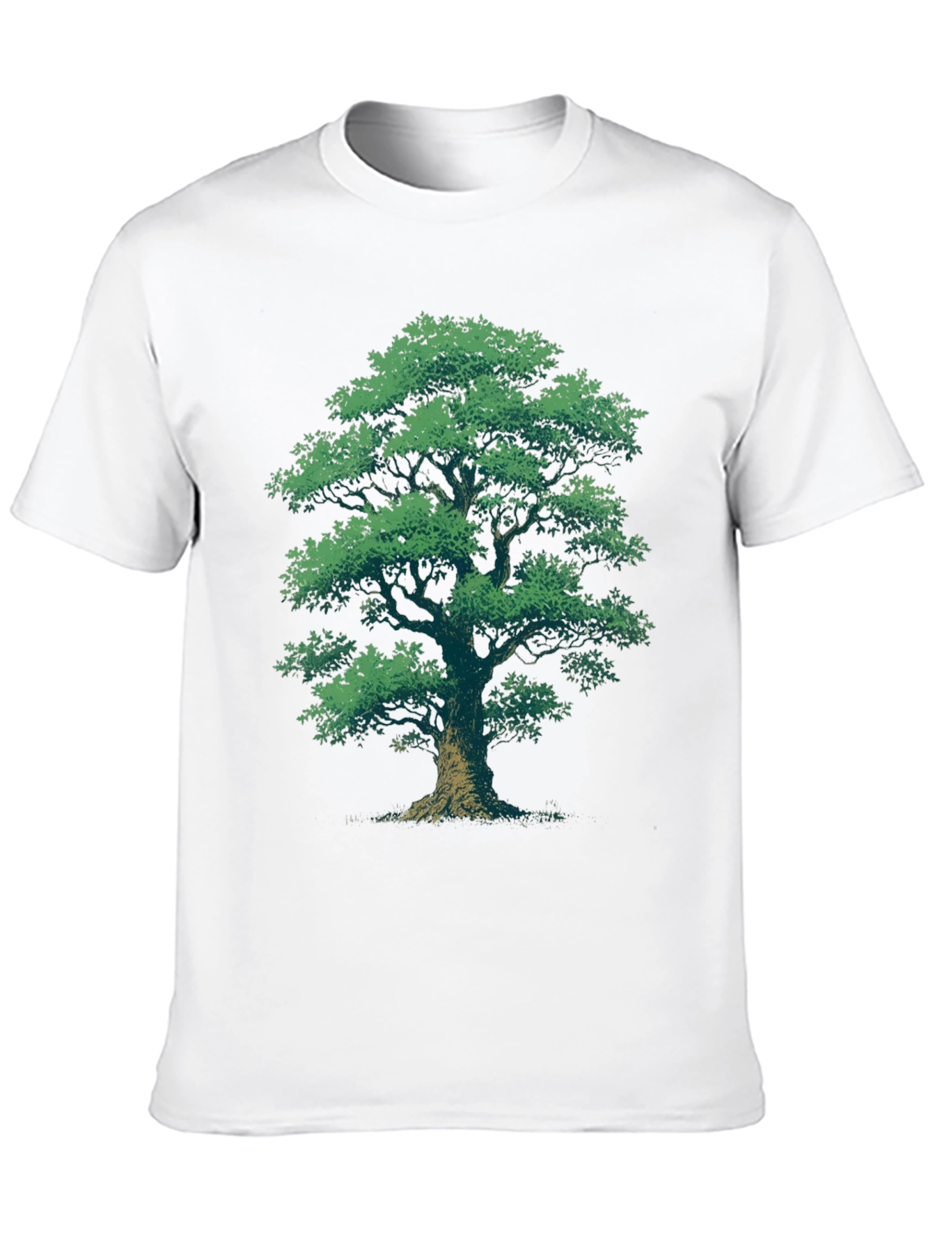 Pixel Art Tree T-Shirt - Nature Lovers Tee