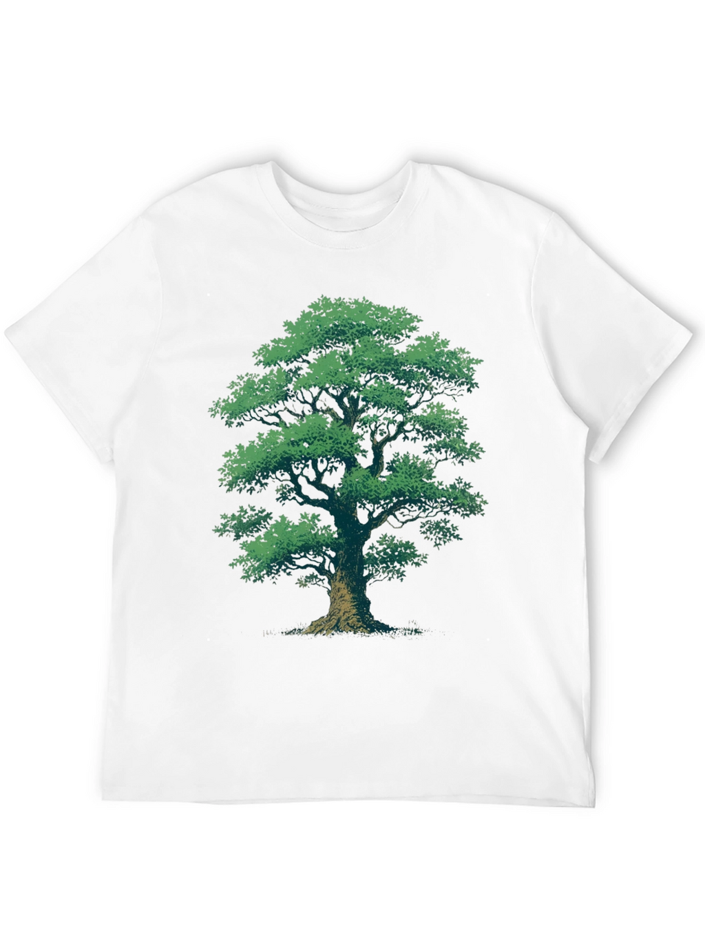 Pixel Art Tree T-Shirt - Nature Lovers Tee