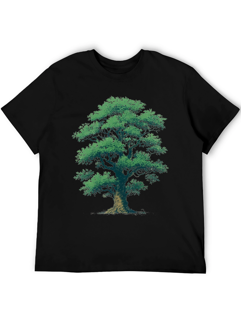 Pixel Art Tree T-Shirt - Nature Lovers Tee