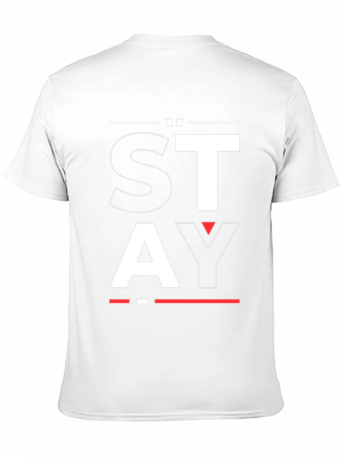 Stay Graphic Tee - Black Casual T-Shirt