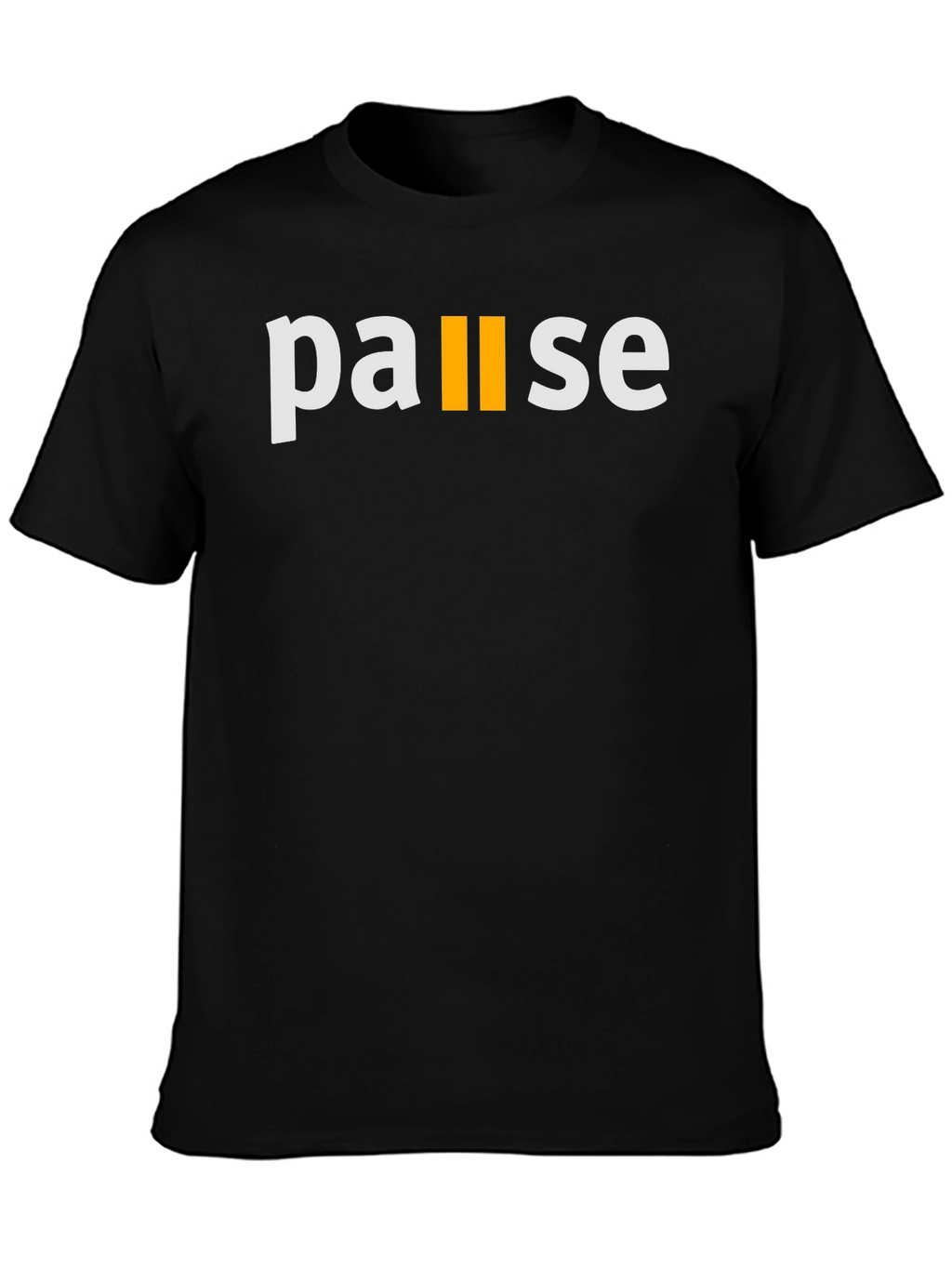 Pause Graphic T-Shirt - Casual Style