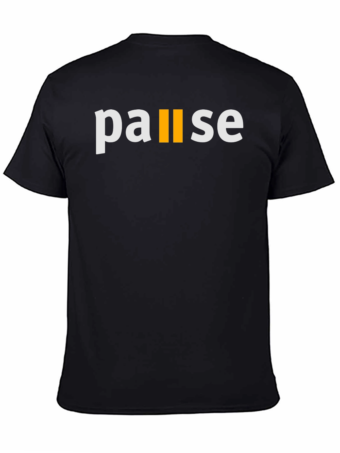Pause Graphic T-Shirt - Casual Style