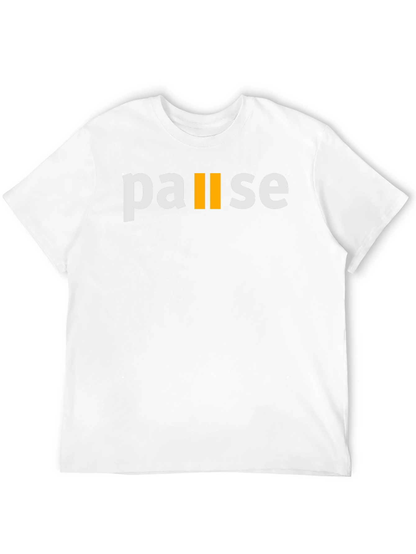Pause Graphic T-Shirt - Casual Style