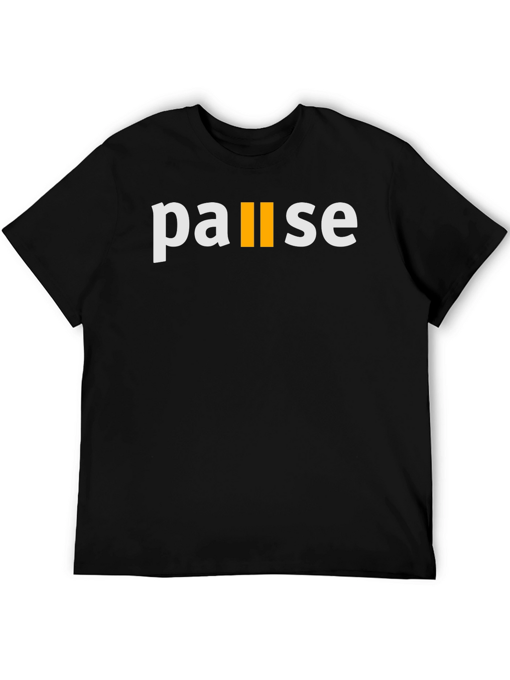 Pause Graphic T-Shirt - Casual Style