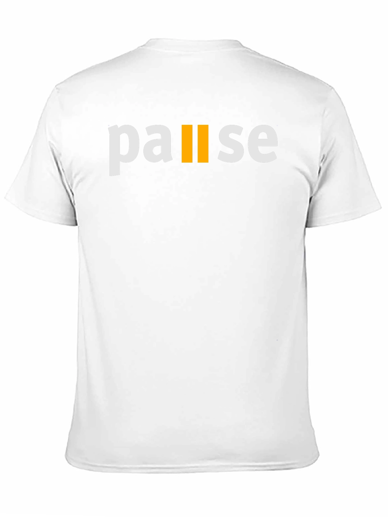 Pause Graphic T-Shirt - Casual Style