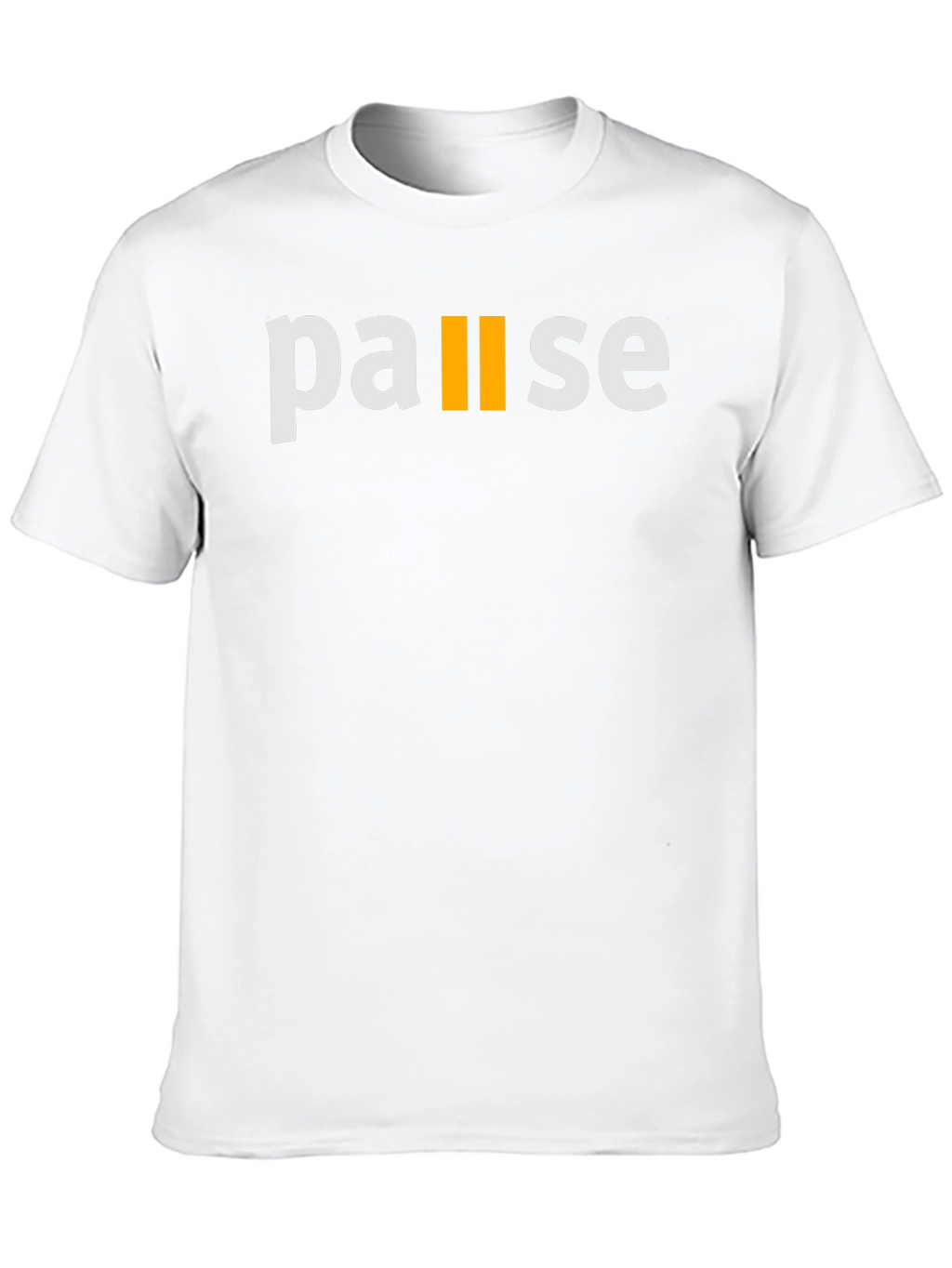 Pause Graphic T-Shirt - Casual Style