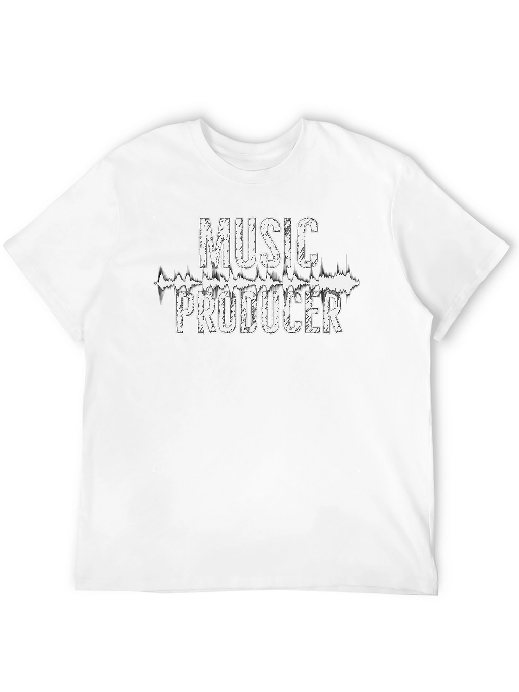 Music Producer T-Shirt - Black Graphic Tee