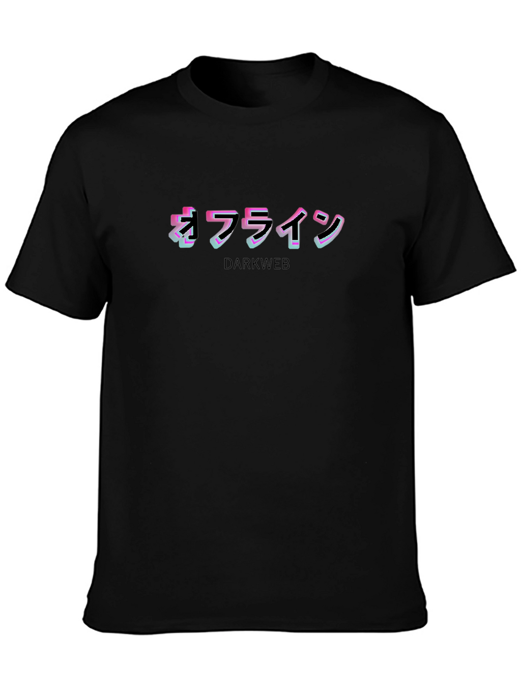 Darkweb Offline Aesthetic Graphic T-Shirt