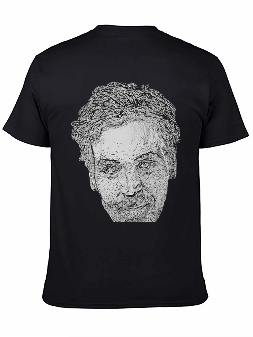 Nicolas Cage Graphic Tee - Black T-Shirt