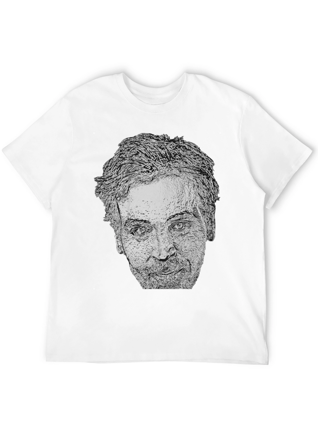 Nicolas Cage Graphic Tee - Black T-Shirt