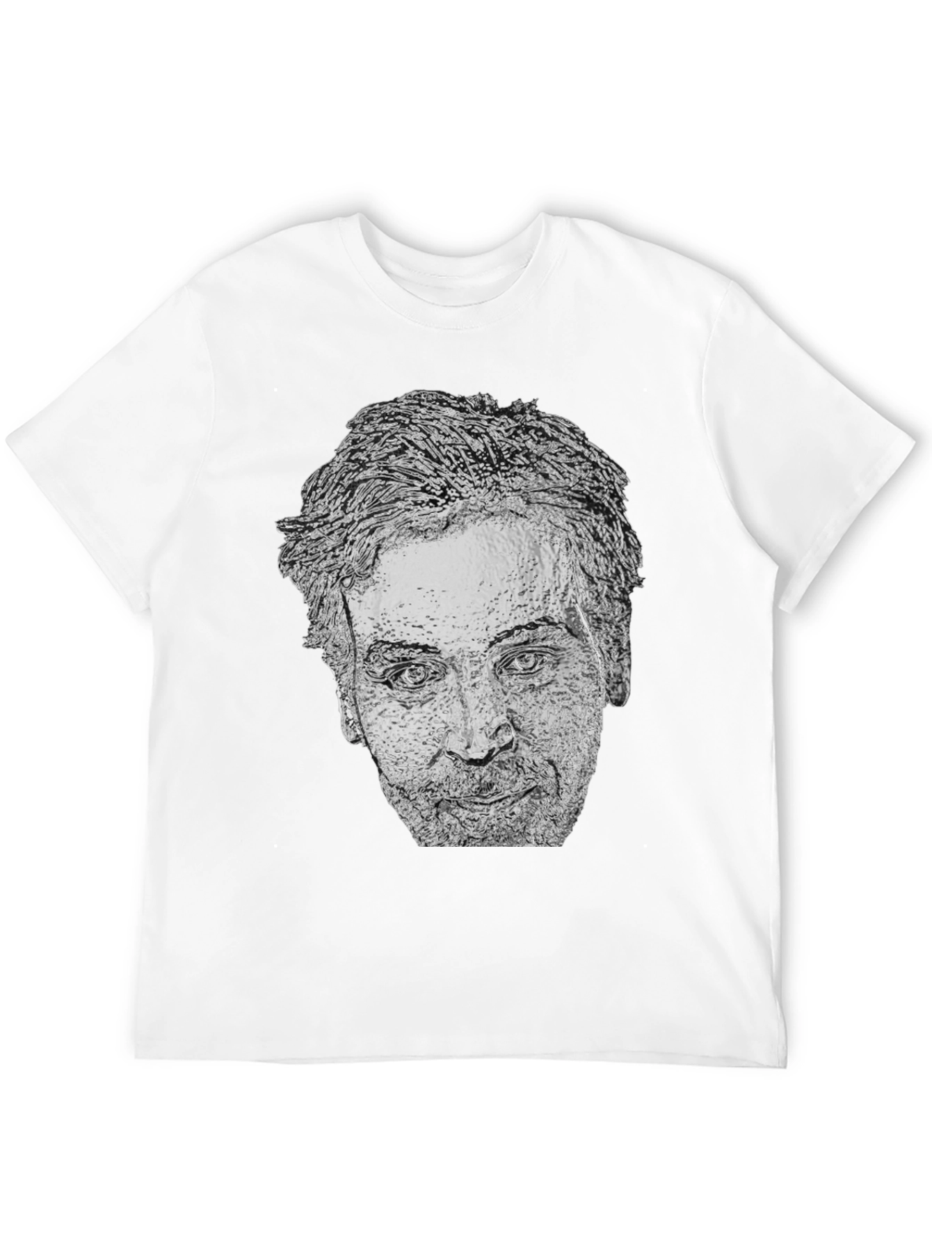 Nicolas Cage Graphic Tee - Black T-Shirt