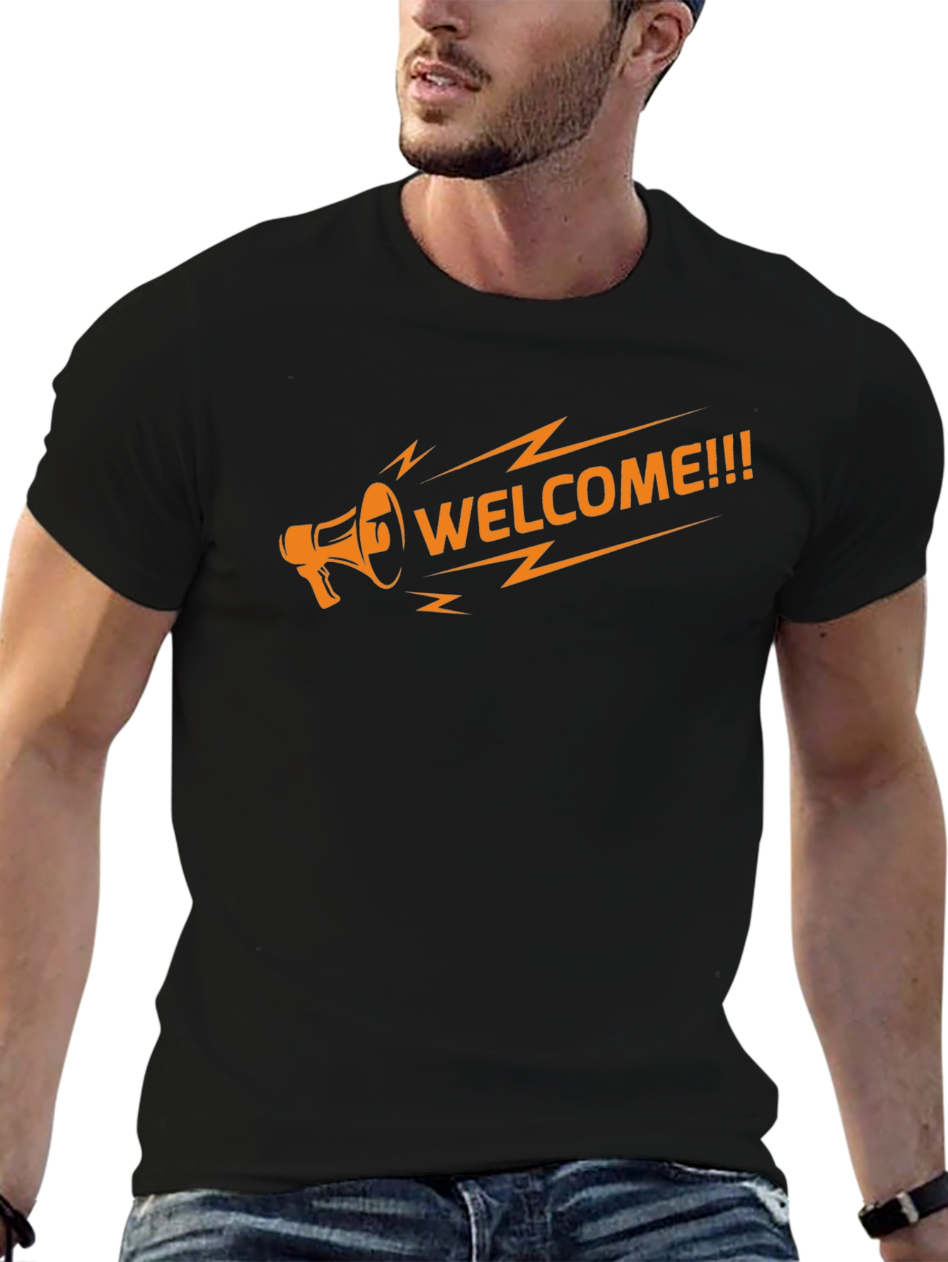 Welcome Graphic T-Shirt - Soft Cotton Tee