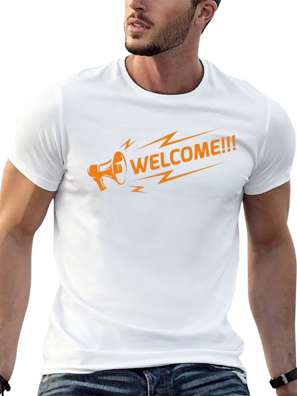 Welcome Graphic T-Shirt - Soft Cotton Tee