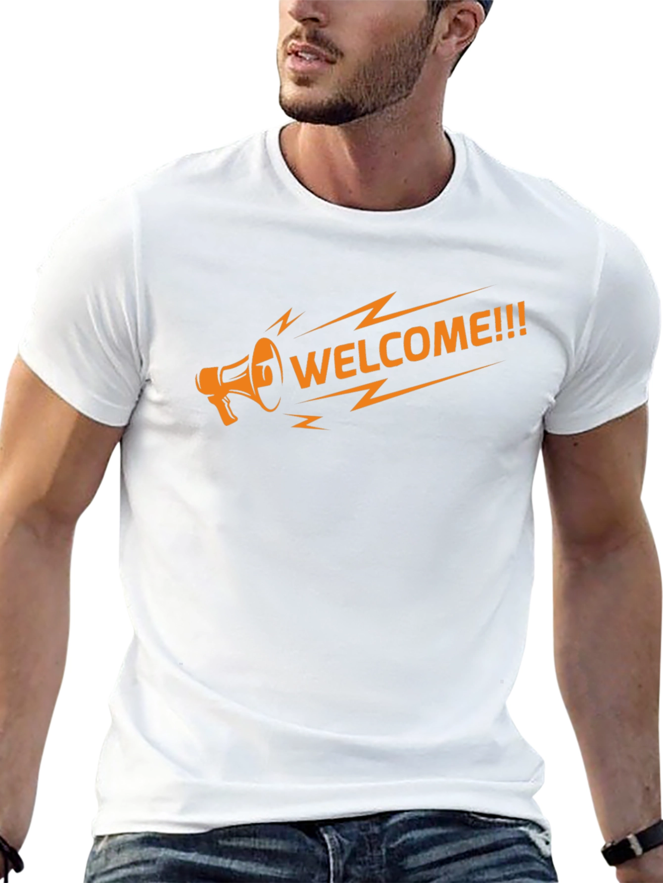 Welcome Graphic T-Shirt - Soft Cotton Tee