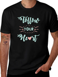 Follow Your Heart Graphic Tee - Soft & Stylish