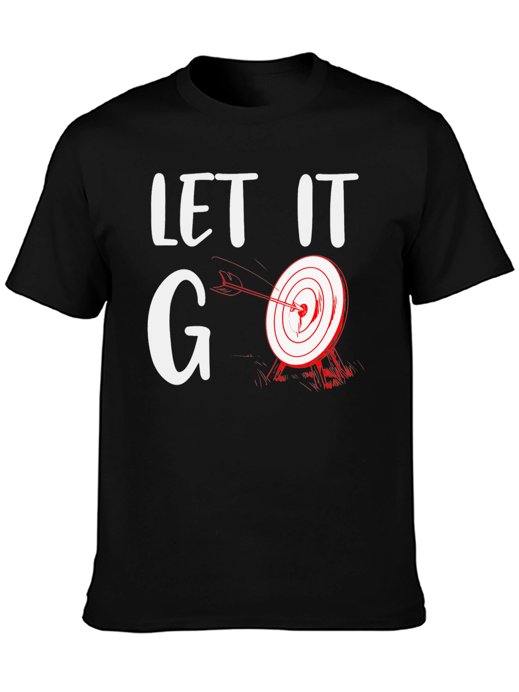 Let It Go Target T-Shirt - Funny Archery Tee