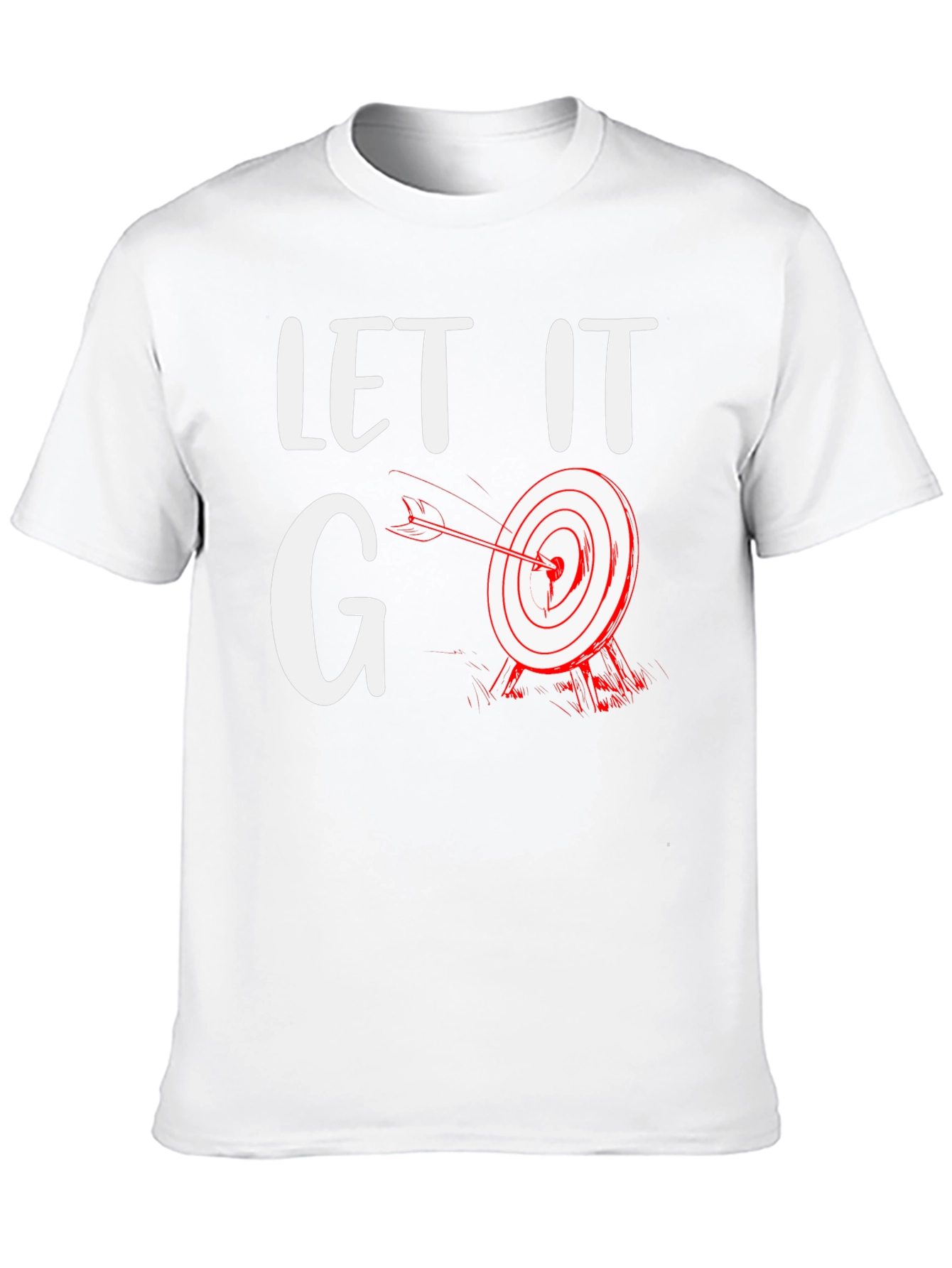 Let It Go Target T-Shirt - Funny Archery Tee