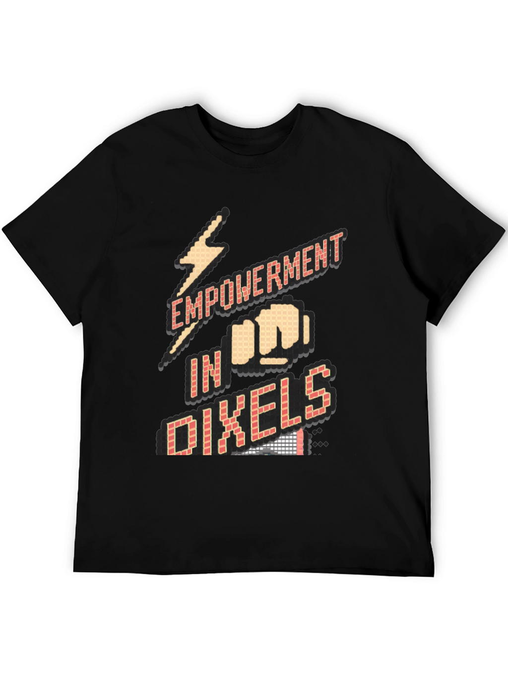 Empowerment in Dixels T-Shirt Pixel Art