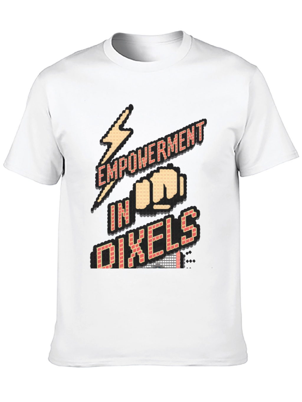 Empowerment in Dixels T-Shirt Pixel Art