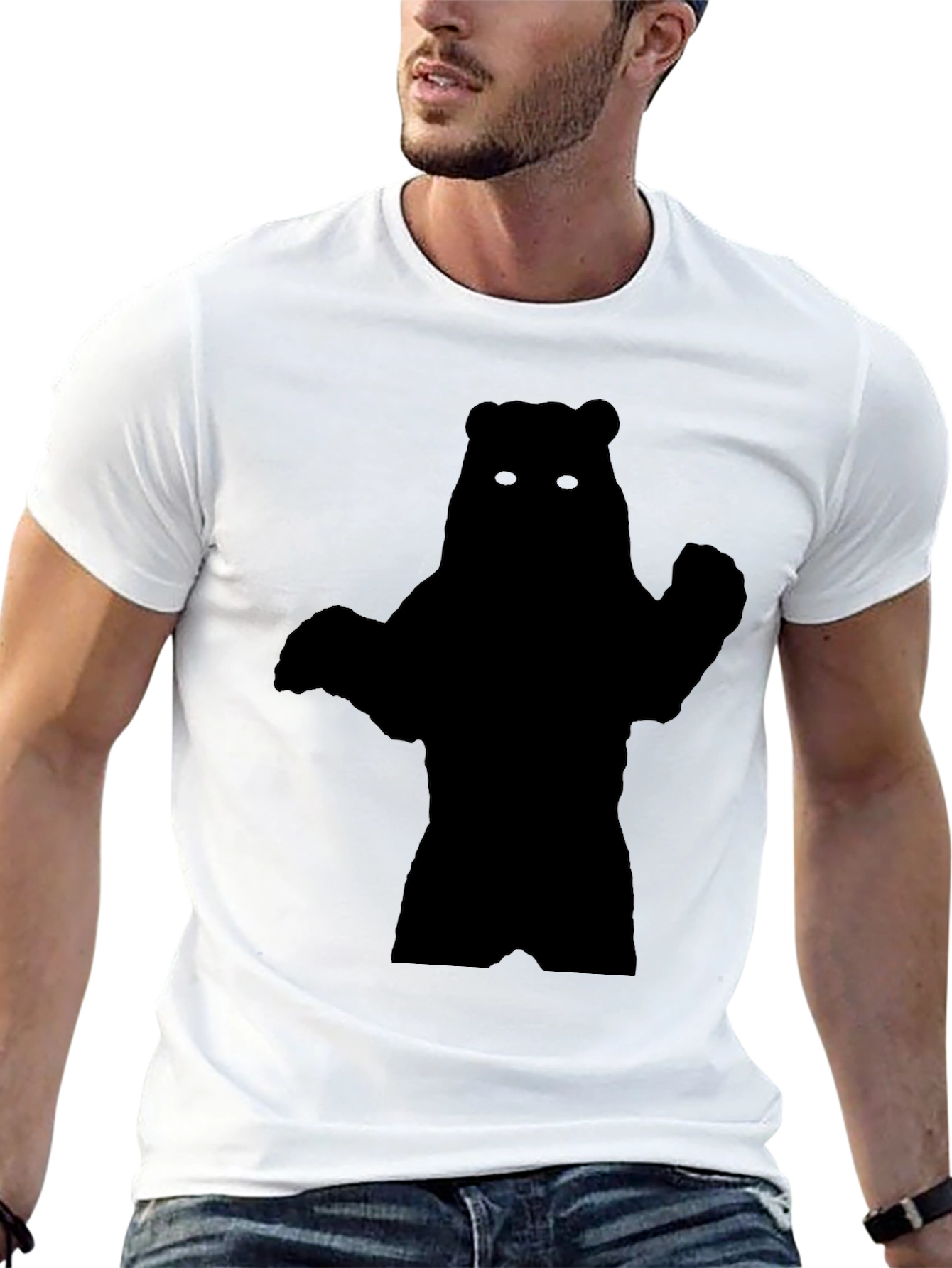 Ewok Silhouette Black T-Shirt