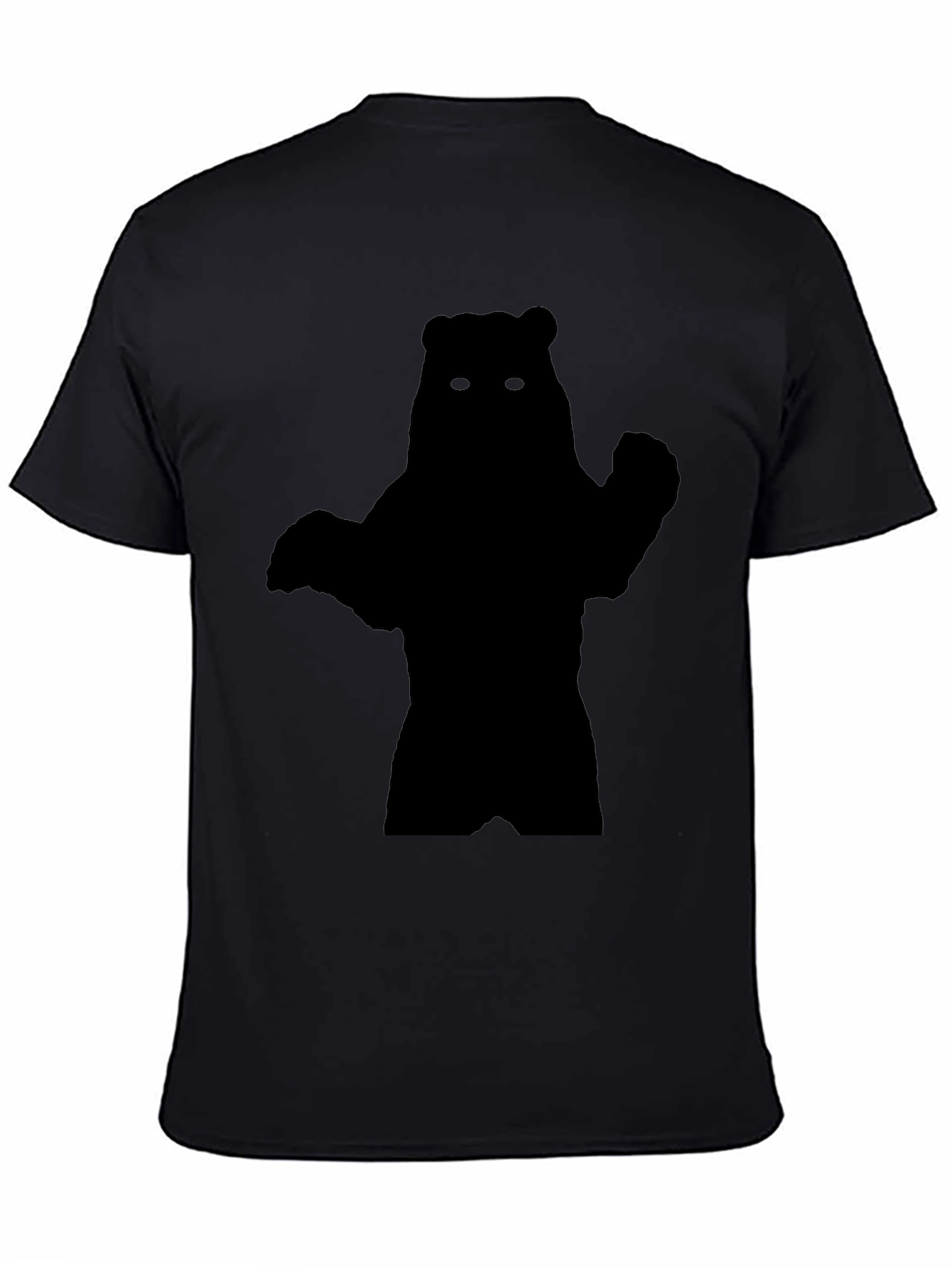 Ewok Silhouette Black T-Shirt