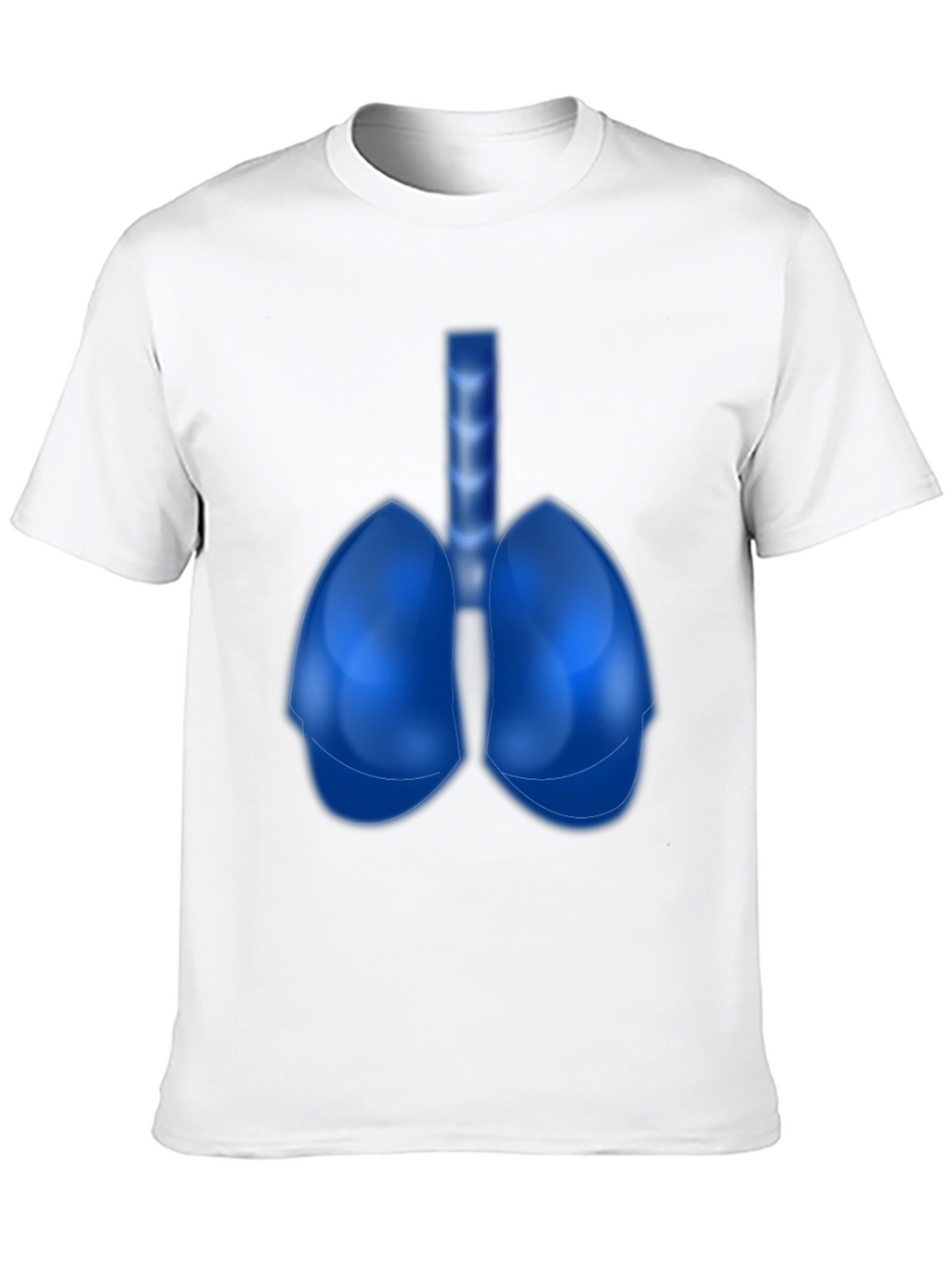 Anatomical Lungs Graphic Tee - Unique Design!