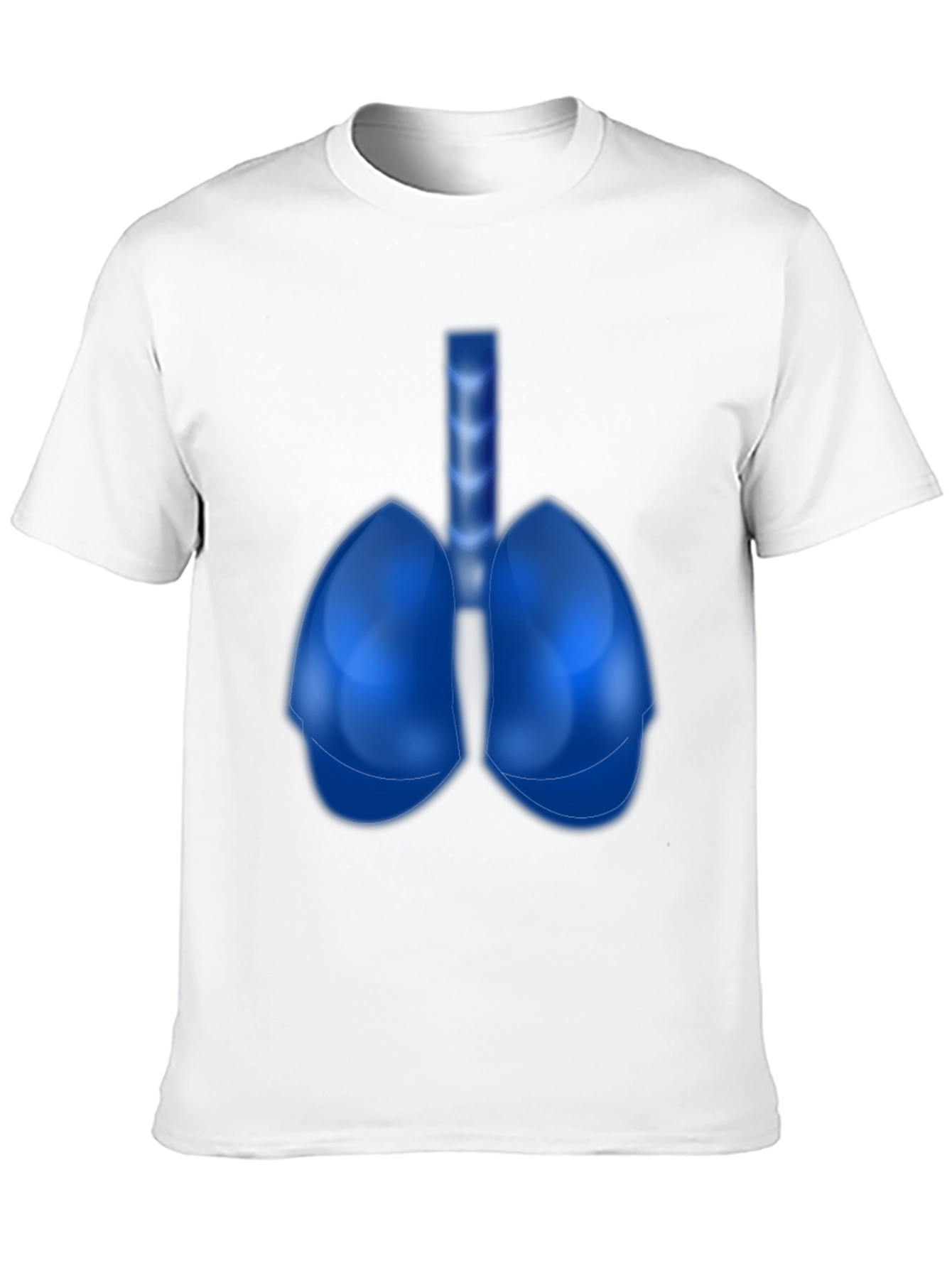 Anatomical Lungs Graphic Tee - Unique Design!