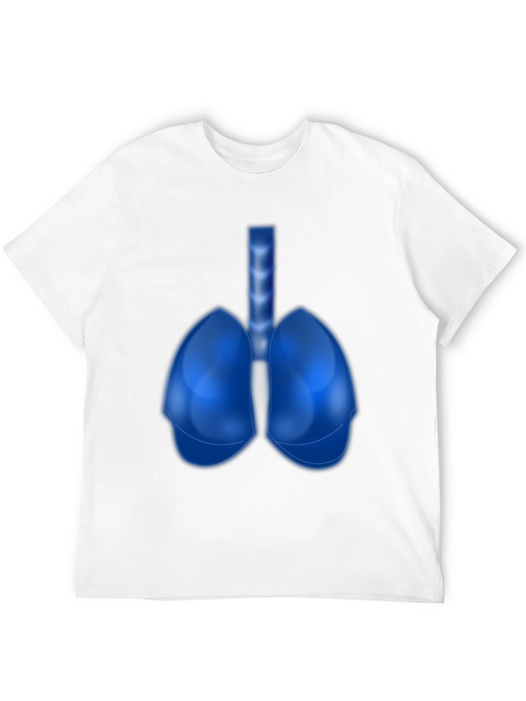 Anatomical Lungs Graphic Tee - Unique Design!