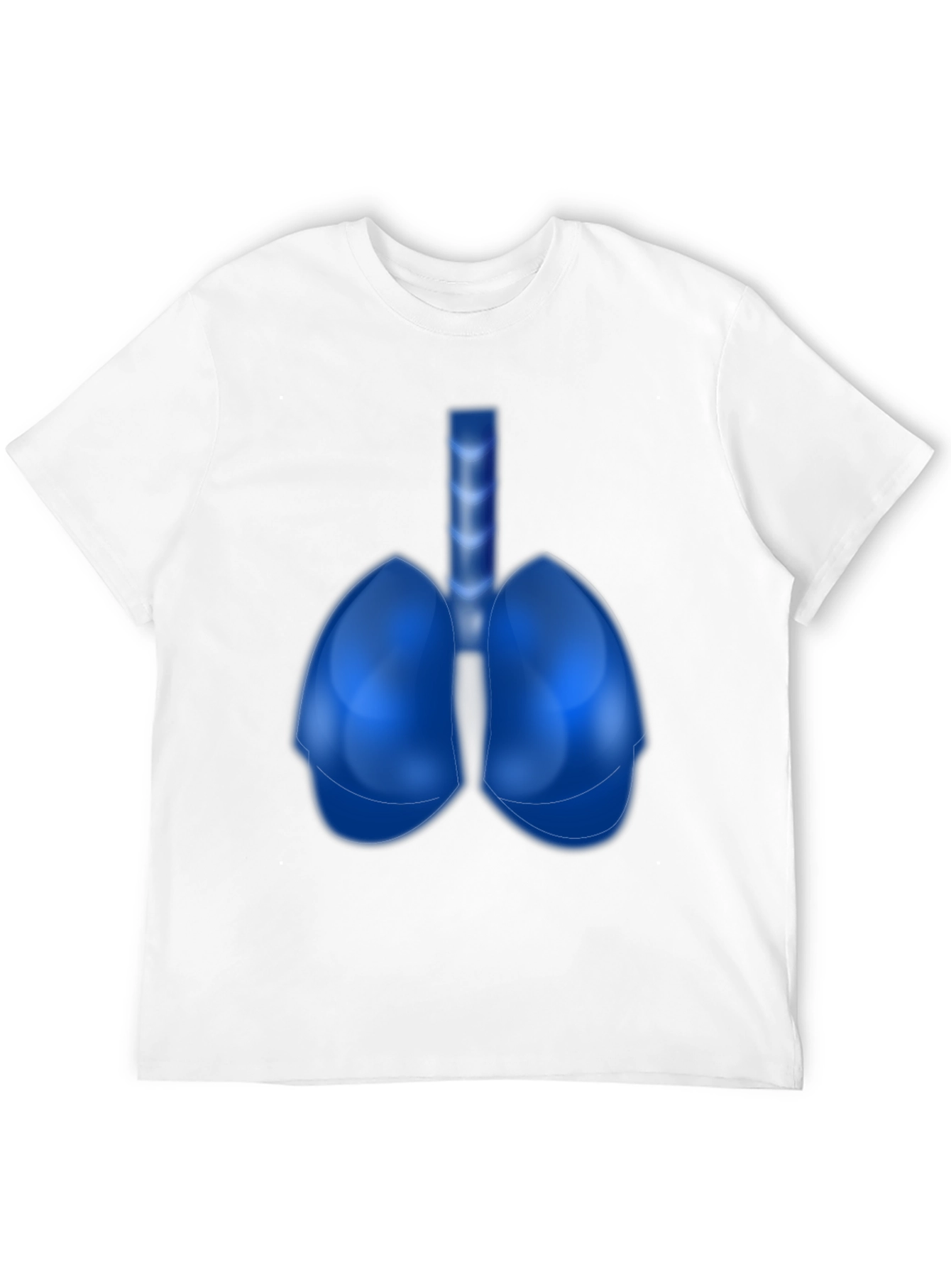 Anatomical Lungs Graphic Tee - Unique Design!