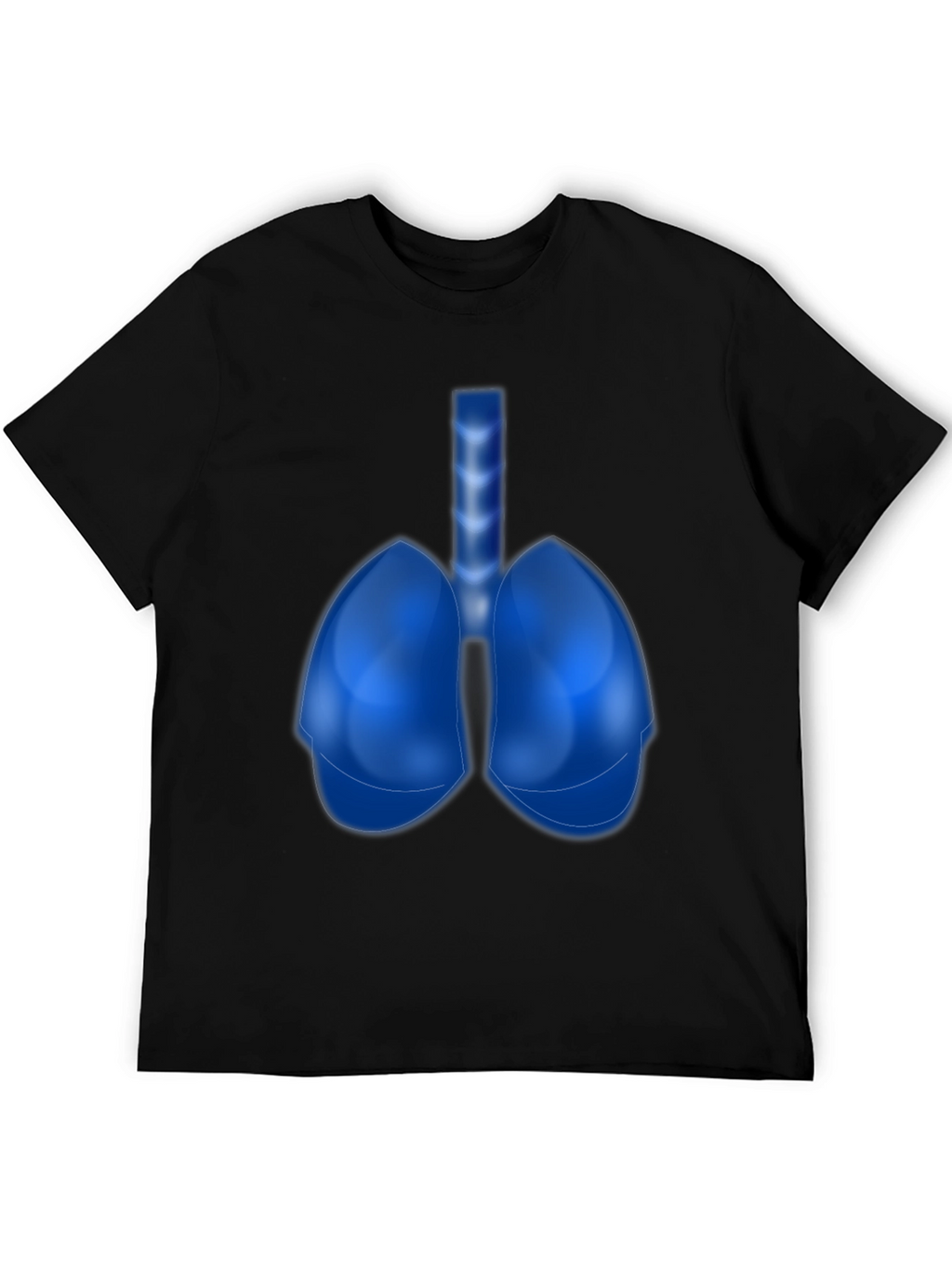 Anatomical Lungs Graphic Tee - Unique Design!