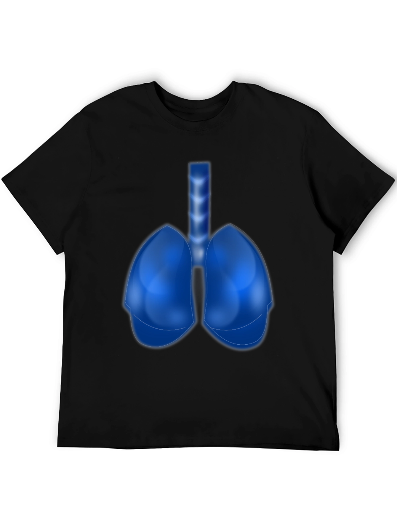 Anatomical Lungs Graphic Tee - Unique Design!